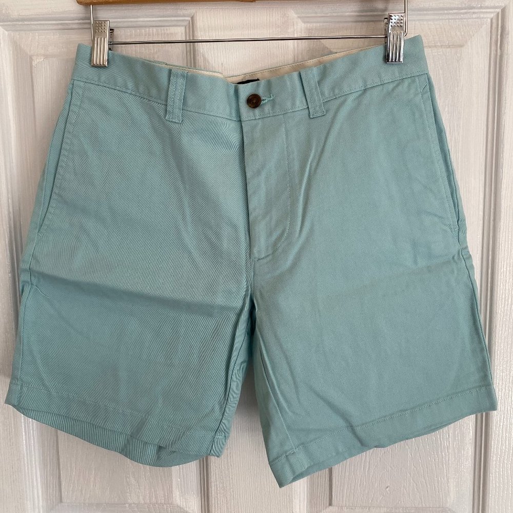 J. Crew Factory 7" flex khaki shorts , 29 waist, Baby Blue color